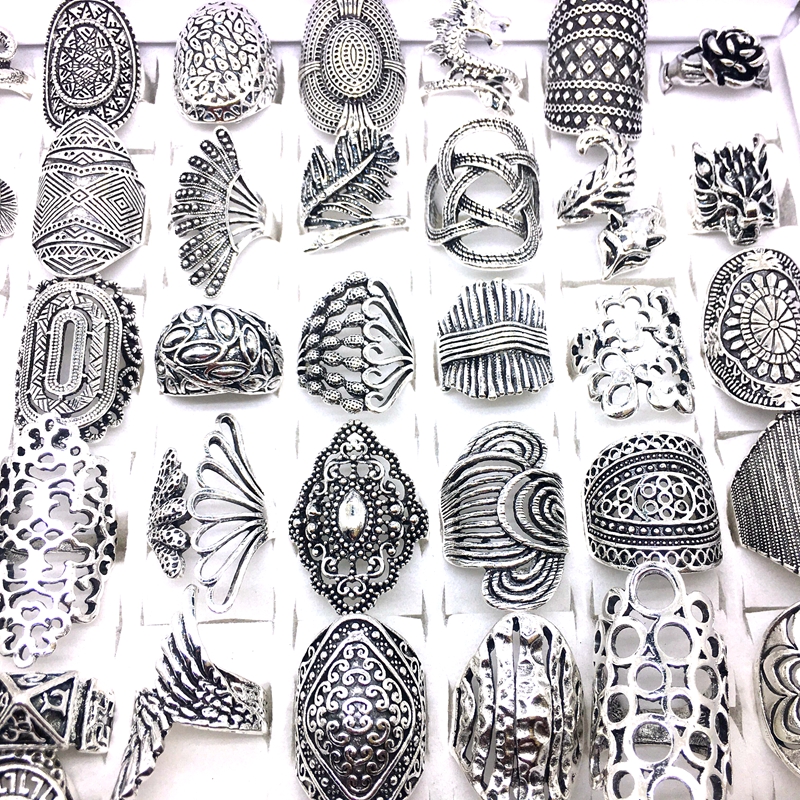 wholesale 100pcs/Lot Antique Silver Plated Women's Bohemian Jewelry Rings mix styles Finger Ring party gifts brand new
wholesale 100pcs/Lot Antique Silver Plated Women's Bohemian Jewelry Rings mix styles Finger Ring party gifts brand new