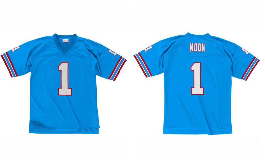 Stitched football Jersey 1 Warren Moon 1993 Mitchell & Ness retro Rugby jerseys Men Women Youth S-6XL, Stitched jersey
Stitched football Jersey 1 Warren Moon 1993 Mitchell & Ness retro Rugby jerseys Men Women Youth S-6XL, Stitched jersey