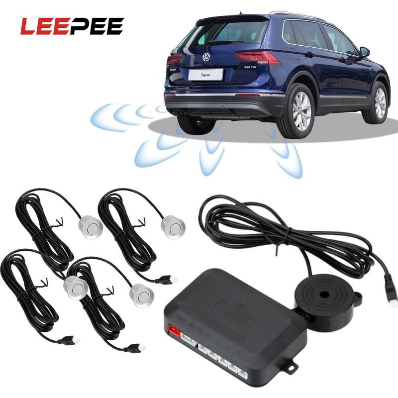 Car Rear View Cameras& Parking Sensors LEEPEE 12V Sensor Kit 4 Buzzer Reverse Backup Radar Sound Alert Indicator Distance Detection System
Car Rear View Cameras& Parking Sensors LEEPEE 12V Sensor Kit 4 Buzzer Reverse Backup Radar Sound Alert Indicator Distance Detection System