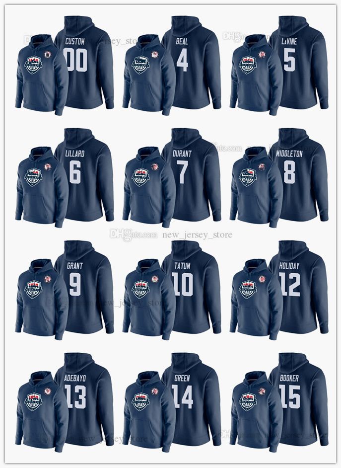 Tokyo Summer Olympics Basketball Hoodies Jackets Beal LaVine Lillard Kevin Khris Durant Middleton Grant Jayson Love Tatum Holiday Adebayo Gr, Red
Tokyo Summer Olympics Basketball Hoodies Jackets Beal LaVine Lillard Kevin Khris Durant Middleton Grant Jayson Love Tatum Holiday Adebayo Gr, Red