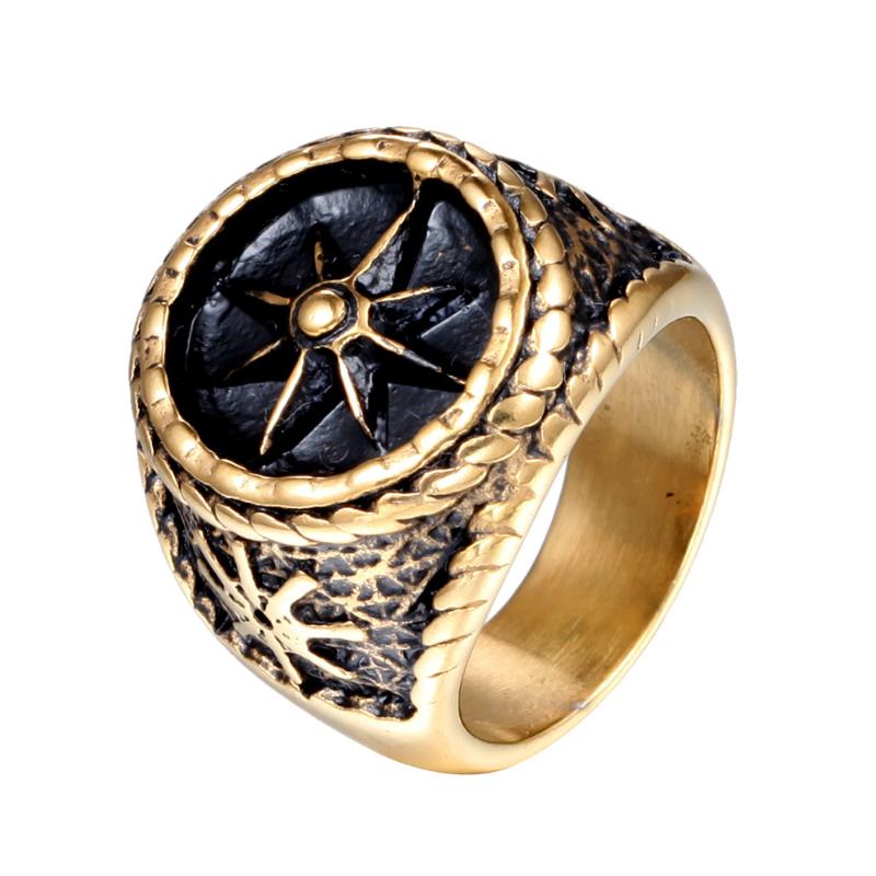 Cluster Rings 316L Stainless Steel Ship's Rudder Anchor Man Men Creativity Personality For Male Boyfriend Jewelry Accessories Gift, Golden;silver
Cluster Rings 316L Stainless Steel Ship's Rudder Anchor Man Men Creativity Personality For Male Boyfriend Jewelry Accessories Gift, Golden;silver