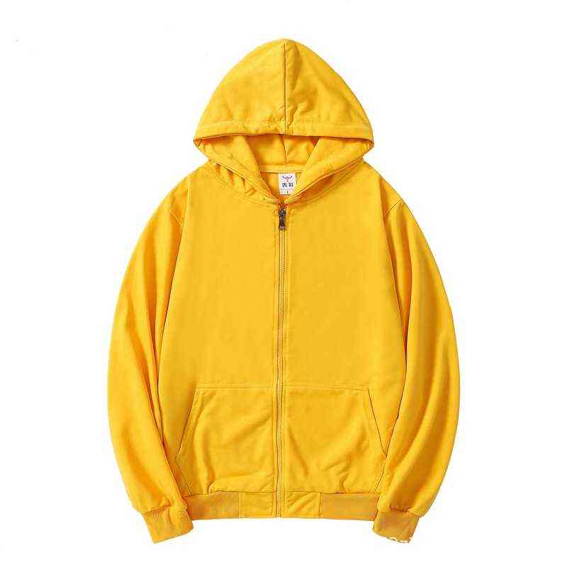 Couples Hoodies Men Male Casual Solid Black Hoodies Sweatshirt Male Hip Hop Streetwear Top Mens Oversized Zip Up Hoodie Women 211108