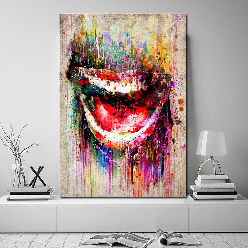 Abstract Colorful Mouth Oil Painting On Canvas Wall Art Pictures For Living Room Posters And Prints Home Decor
Abstract Colorful Mouth Oil Painting On Canvas Wall Art Pictures For Living Room Posters And Prints Home Decor
