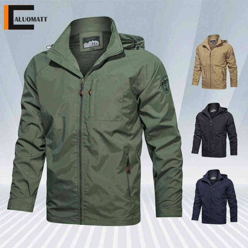 Men' Softshell Jacket Autumn Spring Military Tactical Bomber Windbreaker Jackets Men Breathable Hooded Pilot Windproof Coats 211110, Mg898green
Men' Softshell Jacket Autumn Spring Military Tactical Bomber Windbreaker Jackets Men Breathable Hooded Pilot Windproof Coats 211110, Mg898green