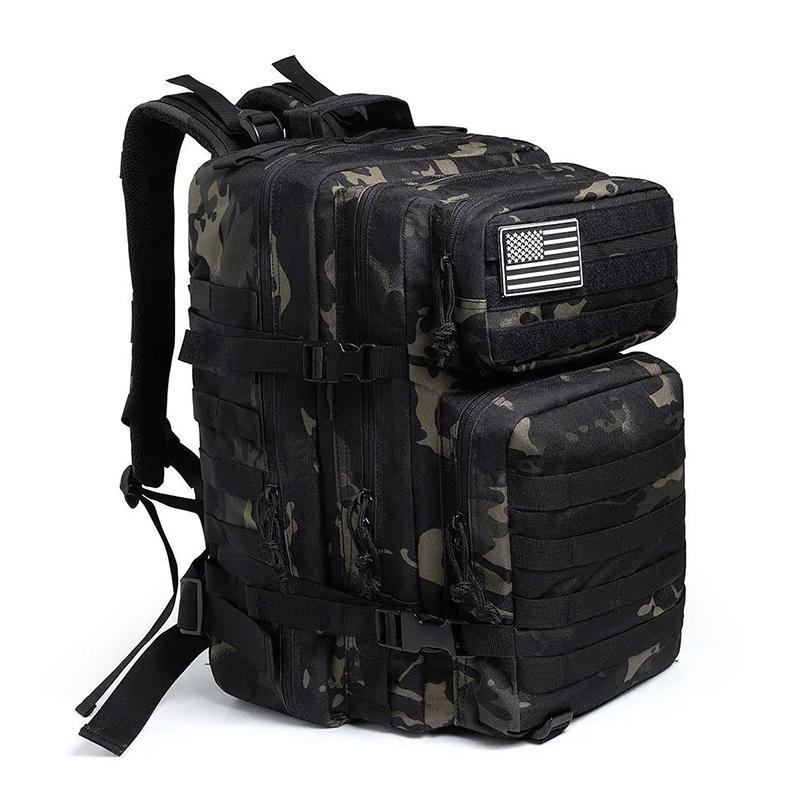 Outdoor Bags Men's 50-liter Camouflage Military Backpack, Tactical Bag, Mountaineering, Assault, Hunting, Hiking, Waterproof, 06
Outdoor Bags Men's 50-liter Camouflage Military Backpack, Tactical Bag, Mountaineering, Assault, Hunting, Hiking, Waterproof, 06
