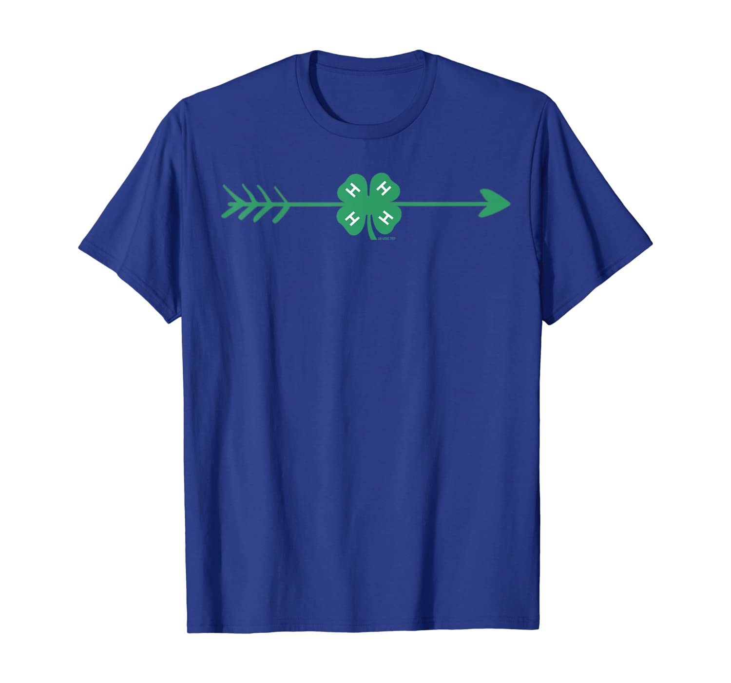 4-H Arrow T-Shirt, White;black