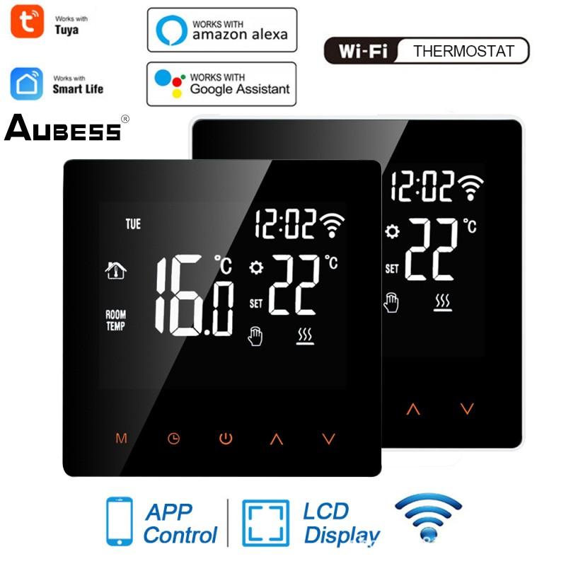 Smart Home Control AUBESS Tuya WiFi Thermostat Temperature Controller For Electric Floor Heating,Water/Gas Boiler Voice Work Google
Smart Home Control AUBESS Tuya WiFi Thermostat Temperature Controller For Electric Floor Heating,Water/Gas Boiler Voice Work Google
