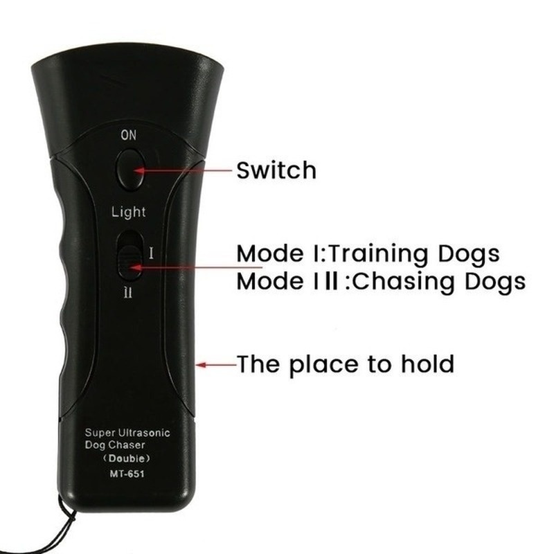 Upgraded Ultrasonic LED Anti Bark Devices Dogs Training Repeller Sonic Antibarking Stop Barking Device Pet Dog Trainer Tool GQ4045586832