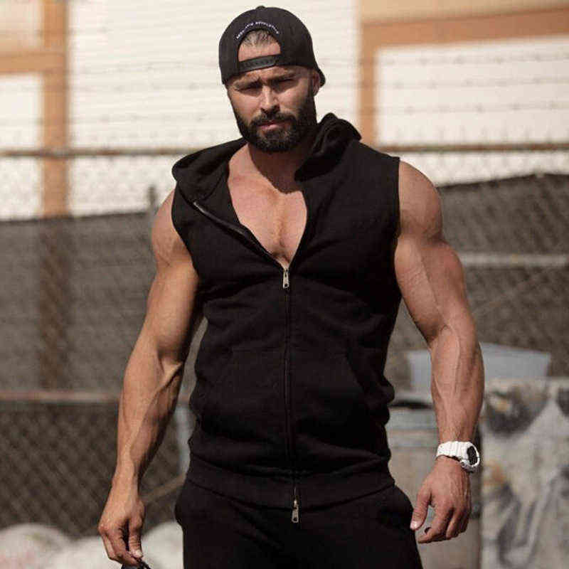 Summer Men' Sleeveless Zip Up Hoodie Hip Hop Man Cardigan Hooded Sweatshirts Fashion Men Black Hoodies Vest Polerones 220208
Summer Men' Sleeveless Zip Up Hoodie Hip Hop Man Cardigan Hooded Sweatshirts Fashion Men Black Hoodies Vest Polerones 220208