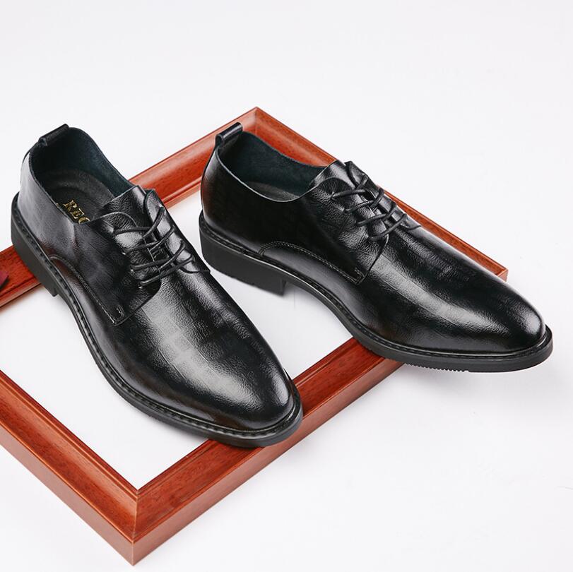 2022 Men's Shoes Dress High-Quality Ankle-Boot Boot-Size Classic Male Winter for, Black