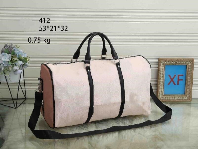 2021 High quality two-color stitching fashion travel bag big flower men women duffle leather luggage handbags large capacity sport 53cm portable multicolor, Customize
2021 High quality two-color stitching fashion travel bag big flower men women duffle leather luggage handbags large capacity sport 53cm portable multicolor, Customize