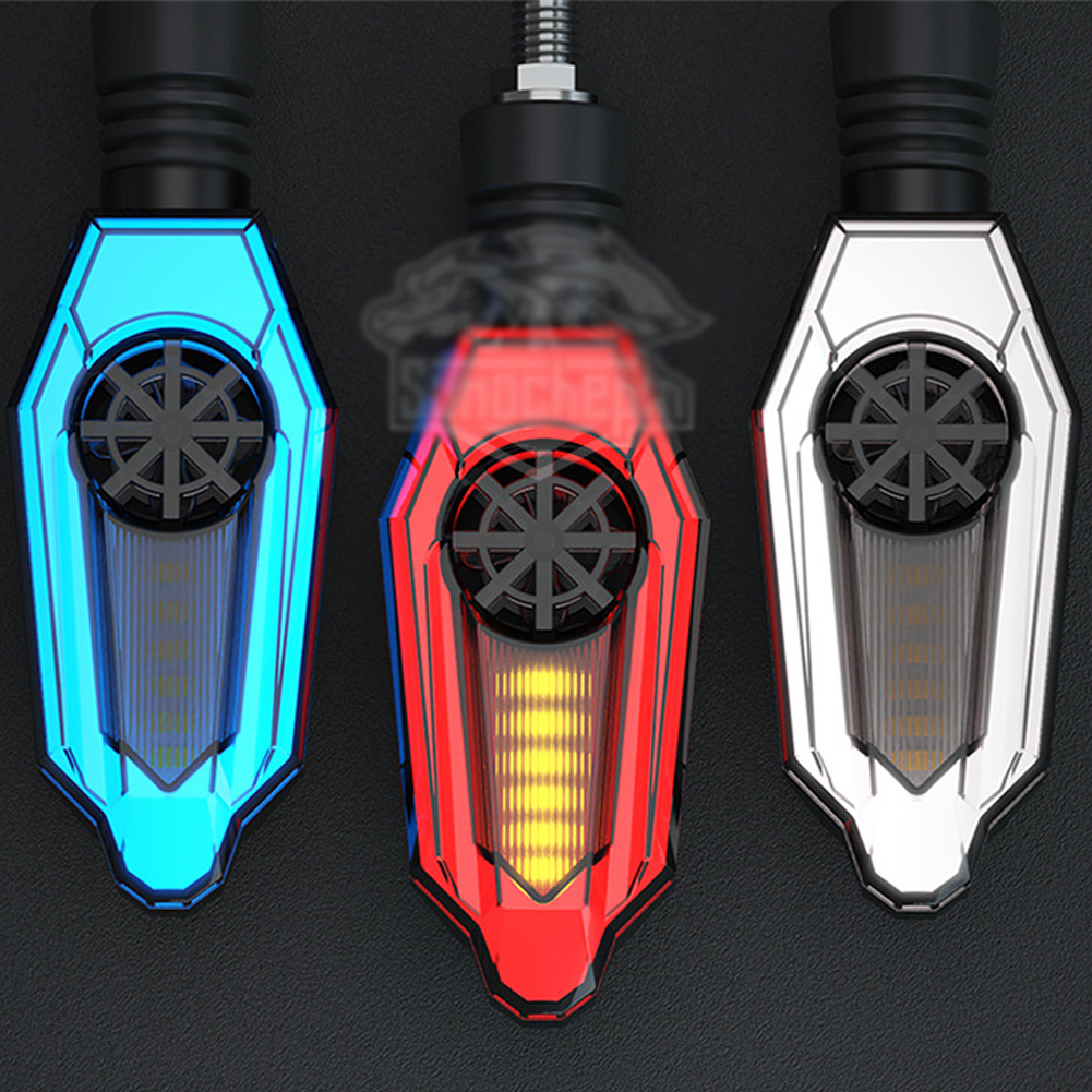 2Pcs Motorcycle Flowing LED Turn Signal Lamp Sequential Flash Indicator Lights Running Light Motorcycle Tail Light lighting 
2Pcs Motorcycle Flowing LED Turn Signal Lamp Sequential Flash Indicator Lights Running Light Motorcycle Tail Light lighting