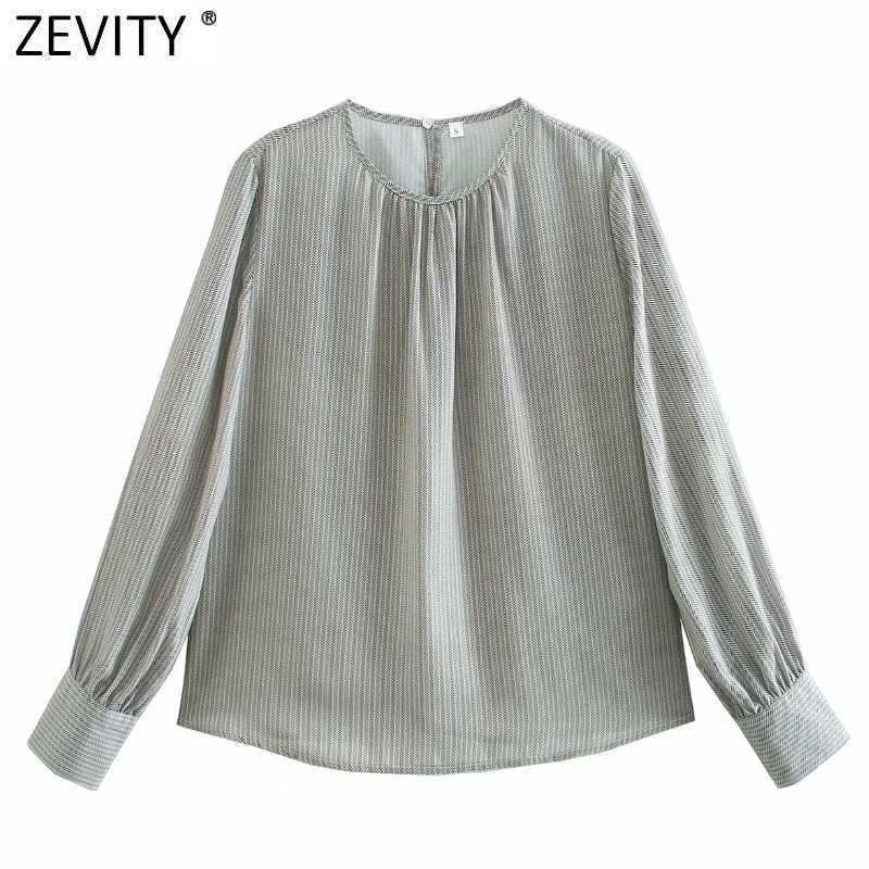 Zevity Women Elegant O Neck Striped Print Chiffon Smock Blouse Office Ladies Long Sleeve Casual Shirts Chic Blusas Tops LS7464 210603, As pic ls7464cc
Zevity Women Elegant O Neck Striped Print Chiffon Smock Blouse Office Ladies Long Sleeve Casual Shirts Chic Blusas Tops LS7464 210603, As pic ls7464cc