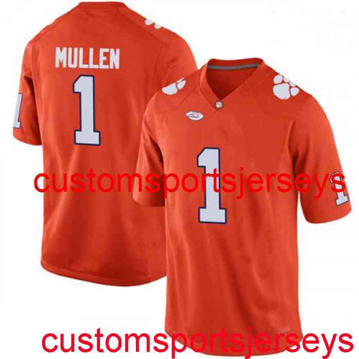 Stitched 2020 Men's Women Youth 1 Trayvon Mullen Clemson Tigers Orange NCAA Football Jersey Custom any name number XS-5XL 6XL, As pic
Stitched 2020 Men's Women Youth 1 Trayvon Mullen Clemson Tigers Orange NCAA Football Jersey Custom any name number XS-5XL 6XL, As pic