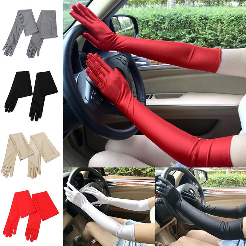 Five Fingers Gloves Fashion Sunscreen UV Protection Party Solid Color Etiquette Long Haling Hands Warm Women Driving
Five Fingers Gloves Fashion Sunscreen UV Protection Party Solid Color Etiquette Long Haling Hands Warm Women Driving