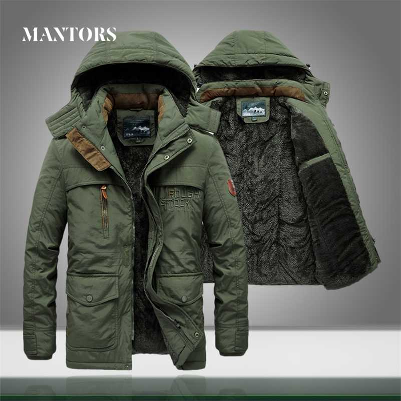 Winter Parka Jackets Men Casual Warm Thicken Windproof Military Overcoat Mens Hooded Outwear Velvet Jackets Multi-pocket Solid 211110, Fx9196blue
Winter Parka Jackets Men Casual Warm Thicken Windproof Military Overcoat Mens Hooded Outwear Velvet Jackets Multi-pocket Solid 211110, Fx9196blue