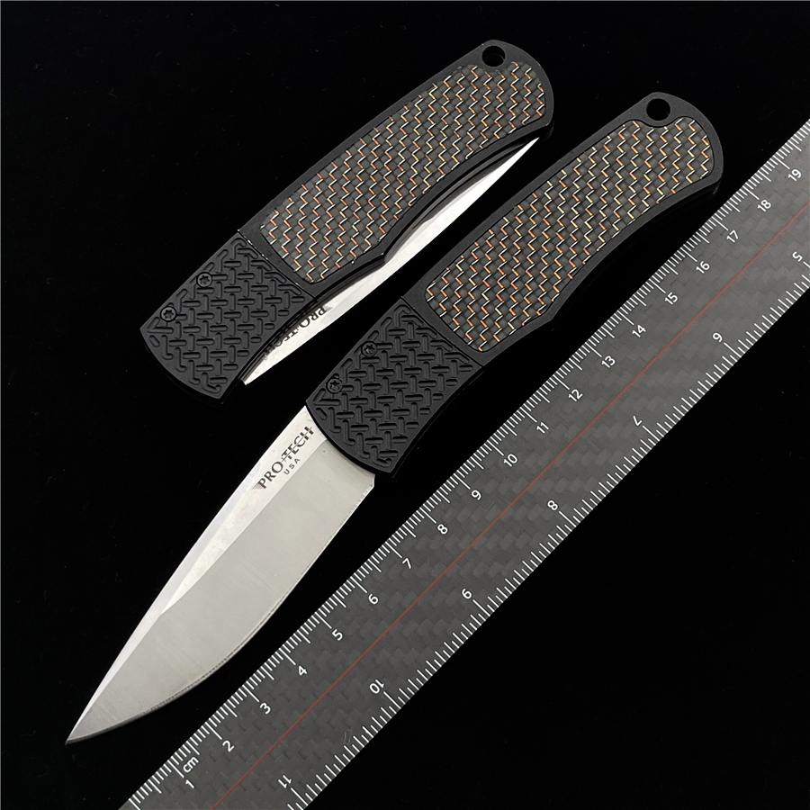 Pro-Tech/Whiskers BR-1 Magic Bolster Release AUTO Folding Knife 3.1" 154CM Outdoor Camping Hunting Pocket Kitchen EDC Utility KNIVES
Pro-Tech/Whiskers BR-1 Magic Bolster Release AUTO Folding Knife 3.1" 154CM Outdoor Camping Hunting Pocket Kitchen EDC Utility KNIVES
