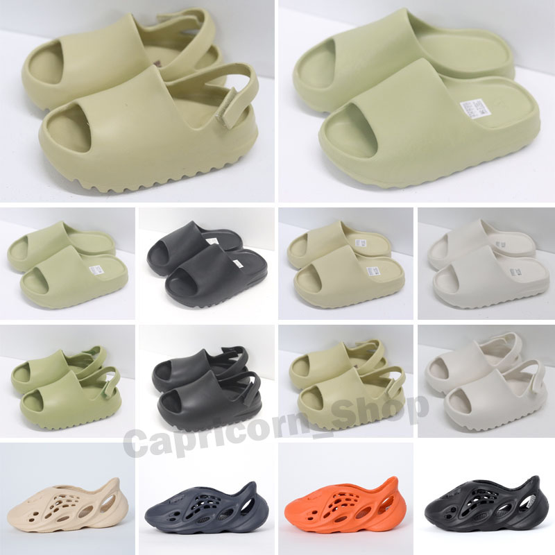 2021 Fashion EVA Foam Runner Kan Slides Toddlers Infants Kids Childrens Slippers Triple Red White Black Desert Sand Bone Resin Sandals, Color 1
2021 Fashion EVA Foam Runner Kan Slides Toddlers Infants Kids Childrens Slippers Triple Red White Black Desert Sand Bone Resin Sandals, Color 1