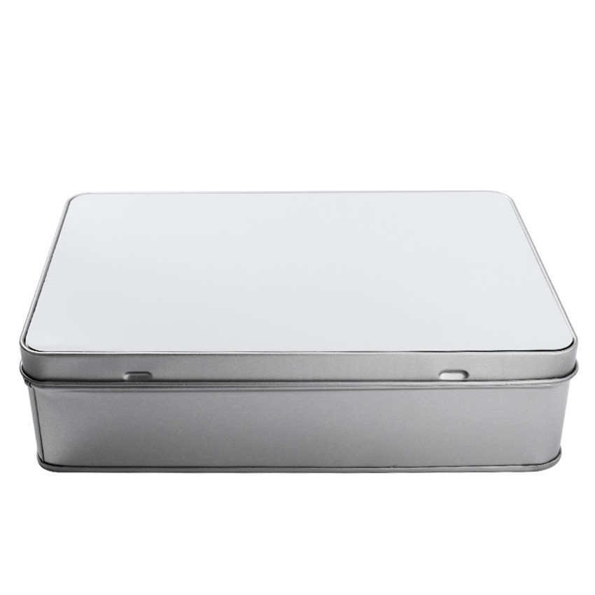 Sublimation Storage Boxes Tinplate Blank Customized Cosmetic Storages Box Rectangular Candy Jar Aluminum Alloy Metal Jars A022197057