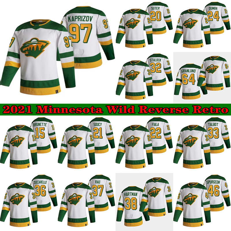 Minnesota Wild 2021 Reverse Retro Hockey Jersey 97 Kirill Kaprizov 46 Jared Spurgeon 20 Ryan Suter 11 Zach Parise 36 Mats Zuccarello, Black;red
Minnesota Wild 2021 Reverse Retro Hockey Jersey 97 Kirill Kaprizov 46 Jared Spurgeon 20 Ryan Suter 11 Zach Parise 36 Mats Zuccarello, Black;red
