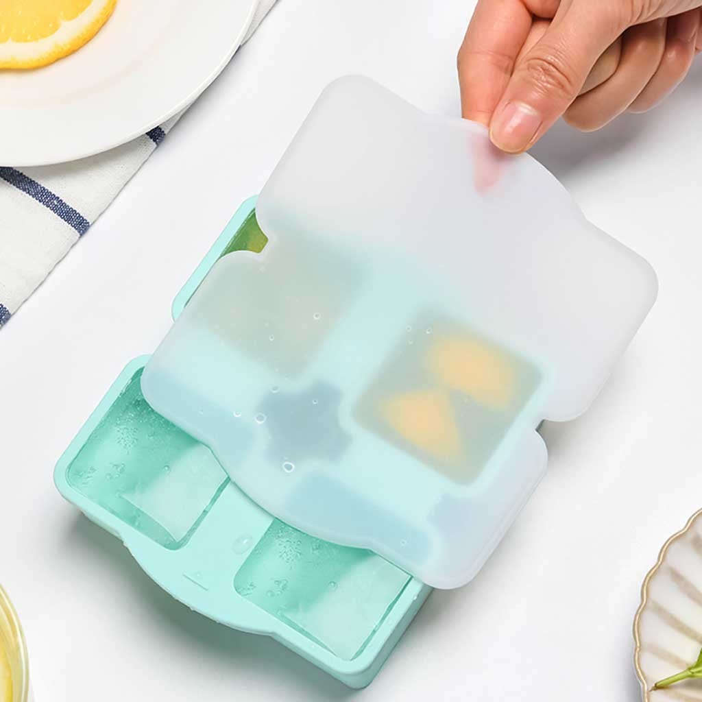New special party creative ice house food grade silicone ice non-toxic, odourless, durable, easy to clean