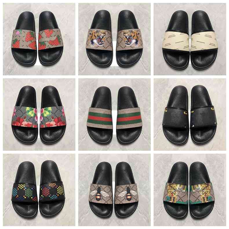 2021 Men Women Sandals flip flower animals Summer Slide Fashion Wide Flat Slippery Slipper with box Big size us5- us12, Black
2021 Men Women Sandals flip flower animals Summer Slide Fashion Wide Flat Slippery Slipper with box Big size us5- us12, Black