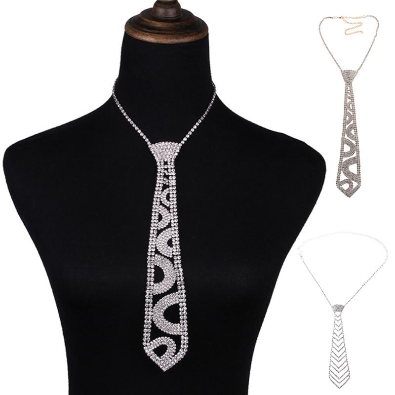Neck Ties Women Glitter Faux Crystal Rhinestone Tie Luxury Diamond Jewelry Necklace Collar With Adjustable Chain Wedding Banquet
Neck Ties Women Glitter Faux Crystal Rhinestone Tie Luxury Diamond Jewelry Necklace Collar With Adjustable Chain Wedding Banquet