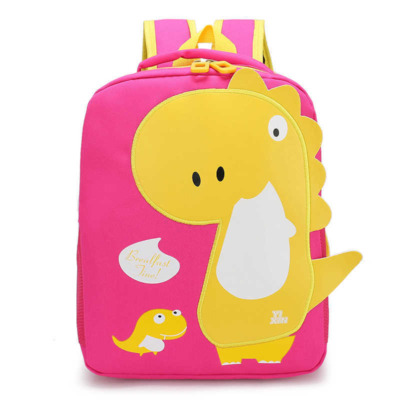 Boy Cartoon Animal Backpack Children Cute Toddler Kid Girl Nursery kindergarten School Bag 211025