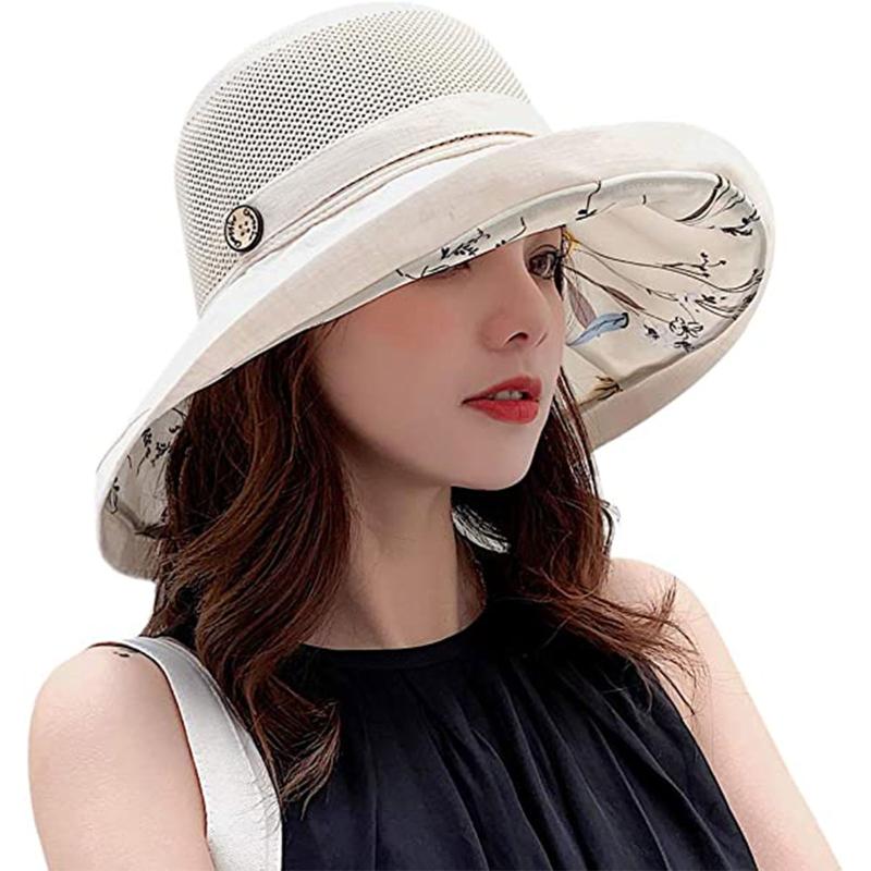 Wide Brim Hats Female Fisherman Cap, Adults Sun-Resistant Bucket Hat Beach For Spring Summer Fall, Blue;gray
Wide Brim Hats Female Fisherman Cap, Adults Sun-Resistant Bucket Hat Beach For Spring Summer Fall, Blue;gray