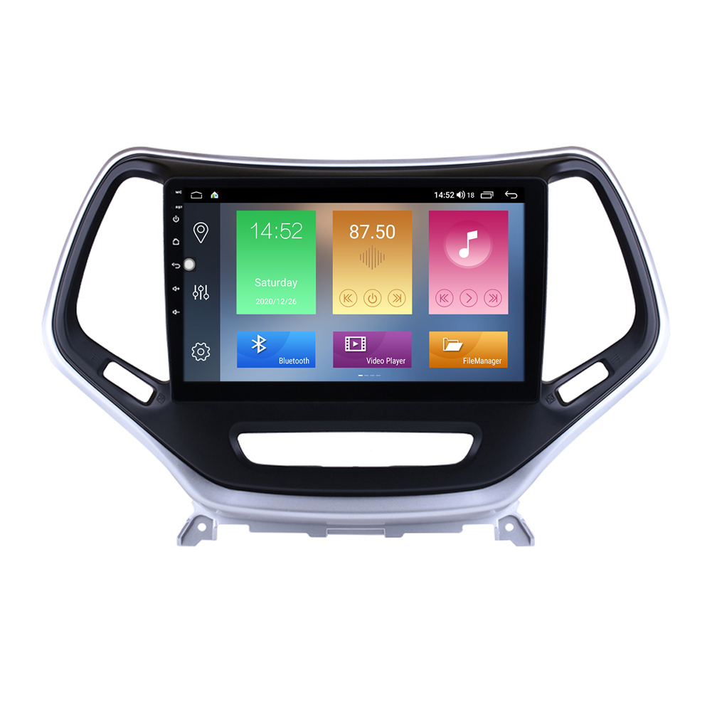car dvd Player for Jeep Grand Cherokee-2016 GPS Navigation System WIFI Steering Wheel Control 10.1 inch Touchscreen Radio