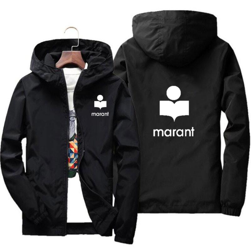 Men' Jackets Brand Marant Men Coat Windbreaker Spring Autumn Zipper Jacket Women Bomber Fashion Casual Hooded Clothing, White
Men' Jackets Brand Marant Men Coat Windbreaker Spring Autumn Zipper Jacket Women Bomber Fashion Casual Hooded Clothing, White