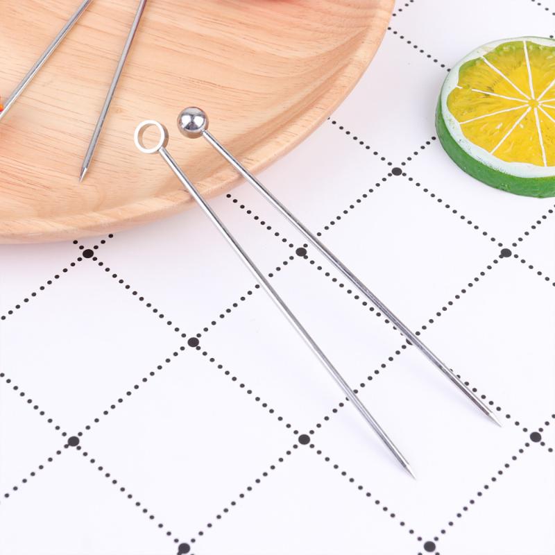 Forks 20pcs Stainless Steel Cocktail Picks Practical Fruit Pick Appetizer Stirring Stick Party Supplies For Home Bar (Silver, 10
Forks 20pcs Stainless Steel Cocktail Picks Practical Fruit Pick Appetizer Stirring Stick Party Supplies For Home Bar (Silver, 10