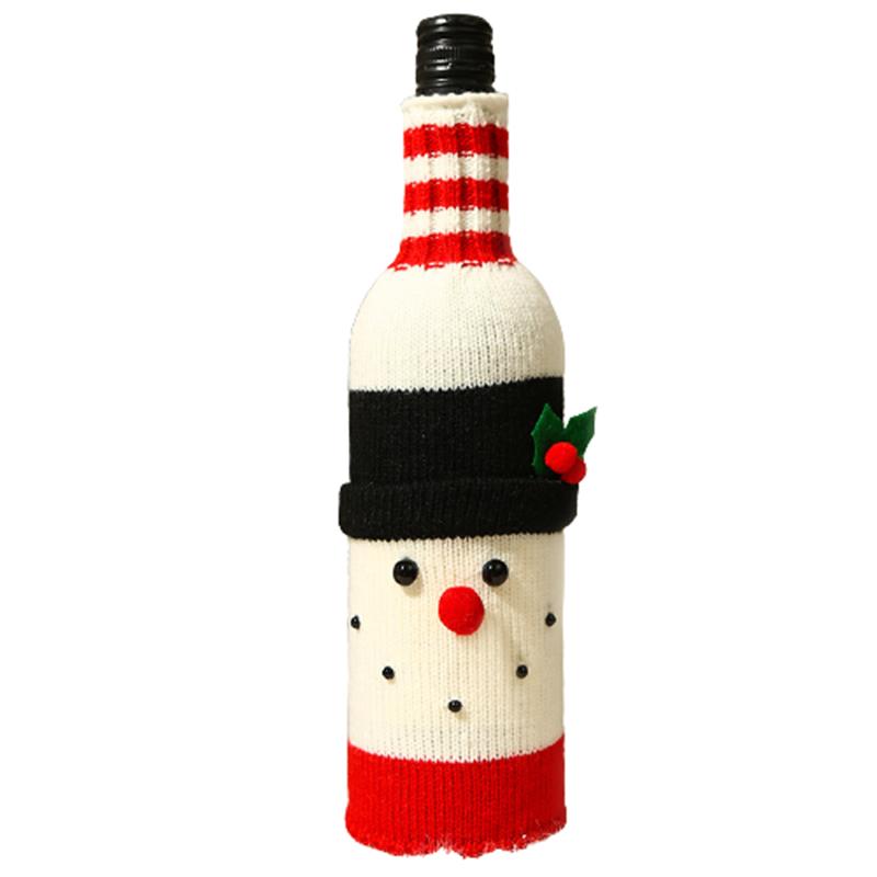 Christmas Decoration Creative Cute Knitted Old Man Snowman Wine Set Champagne Set Bar Restaurant Atmosphere Decoration Supplies
Christmas Decoration Creative Cute Knitted Old Man Snowman Wine Set Champagne Set Bar Restaurant Atmosphere Decoration Supplies