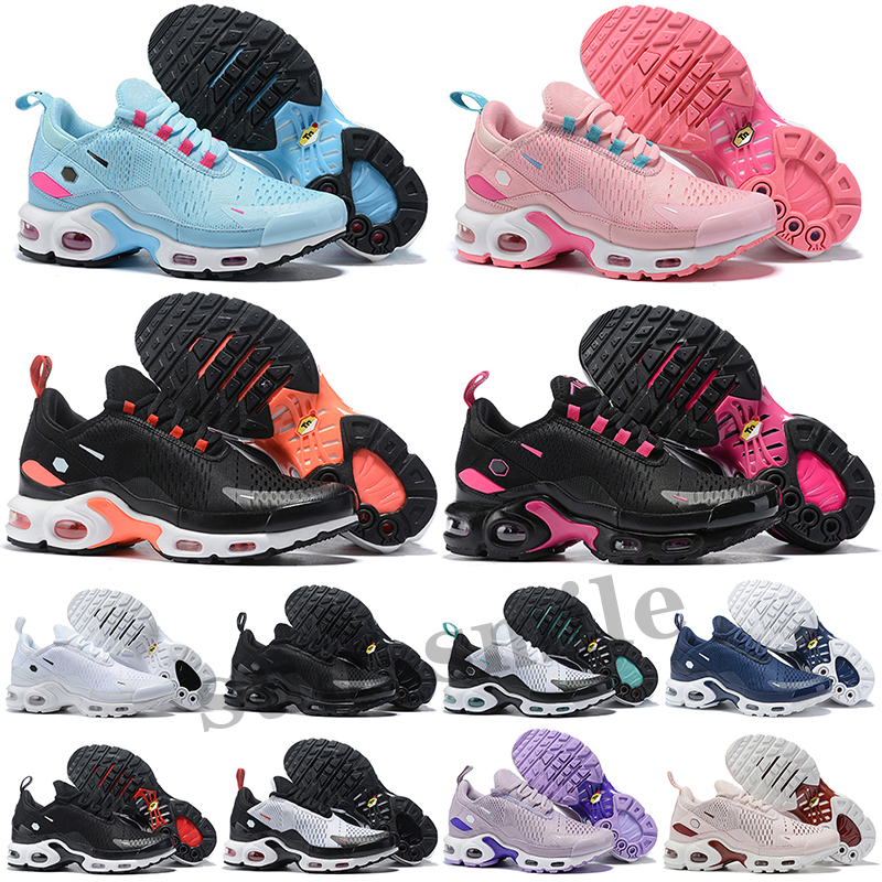 Newest Tn Plus Men Women Running shoes Flair Triple Black White Blue Sport shoe Sneakers Outdoor trainers Mens chaussure 36-45, Color 3
Newest Tn Plus Men Women Running shoes Flair Triple Black White Blue Sport shoe Sneakers Outdoor trainers Mens chaussure 36-45, Color 3