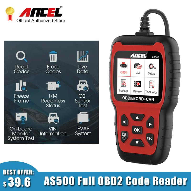 Code Readers & Scan Tools ANCEL AS500 OBD2 Scanner Full Check For Car Diagnostic Tool Multilingual OBD 2 Automotive
Code Readers & Scan Tools ANCEL AS500 OBD2 Scanner Full Check For Car Diagnostic Tool Multilingual OBD 2 Automotive
