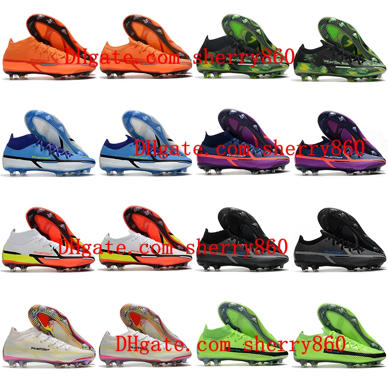 Men Soccer Shoes Phantom GT2 Dynamic Fit Elite FG Football Boots Cleats Grass Training Sport Footwear 2022 Trend Mens Sneakers, As picture 2
Men Soccer Shoes Phantom GT2 Dynamic Fit Elite FG Football Boots Cleats Grass Training Sport Footwear 2022 Trend Mens Sneakers, As picture 2
