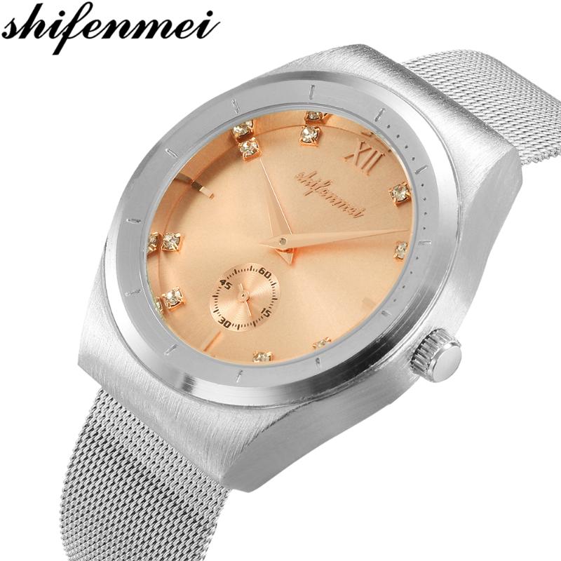 Shifenmei Watch Women Fashion Dress Quartz Watches Lady Stainless Steel Waterproof Wristwatch Rose Gold Clock Relogio Feminino Wristwatches
Shifenmei Watch Women Fashion Dress Quartz Watches Lady Stainless Steel Waterproof Wristwatch Rose Gold Clock Relogio Feminino Wristwatches