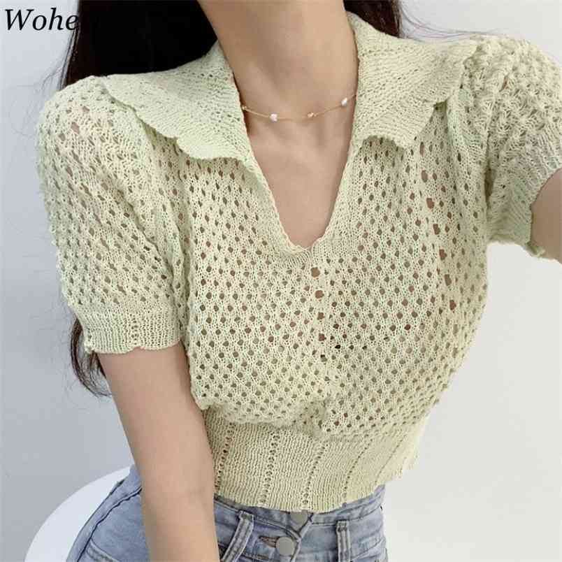 Thin Hollow T Shirts Women Sexy Summer Crop Tops Girls Slim T-shirt Korean Elegant Streetwear Aesthetic Y2k Top 210519, Creamy-white
Thin Hollow T Shirts Women Sexy Summer Crop Tops Girls Slim T-shirt Korean Elegant Streetwear Aesthetic Y2k Top 210519, Creamy-white