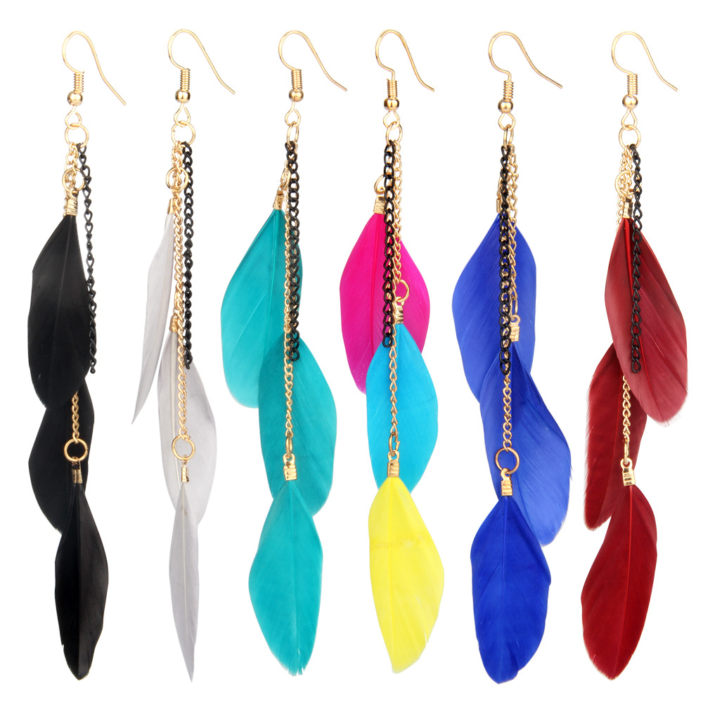 Restoring Ethnic style Charm Earrings Elegant Feather Bohemian CharmTassel earring long accessories handmade earrings
Restoring Ethnic style Charm Earrings Elegant Feather Bohemian CharmTassel earring long accessories handmade earrings