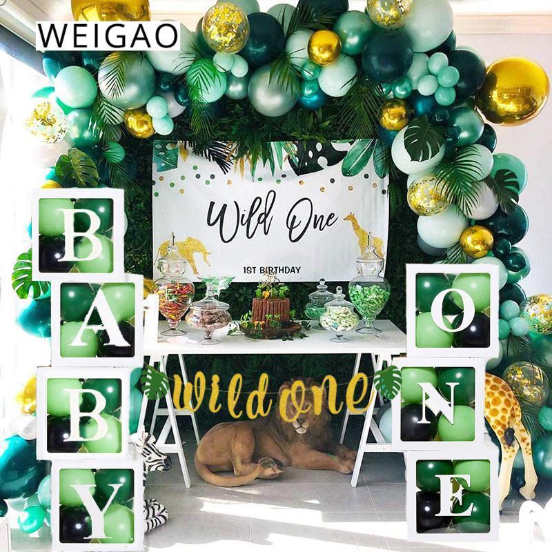 Party Decoration Wild One Birthday Decor Balloons Box Balloon Garland Baby Shower Boy Transparent A-Z Letter Name Safari Jungle
Party Decoration Wild One Birthday Decor Balloons Box Balloon Garland Baby Shower Boy Transparent A-Z Letter Name Safari Jungle