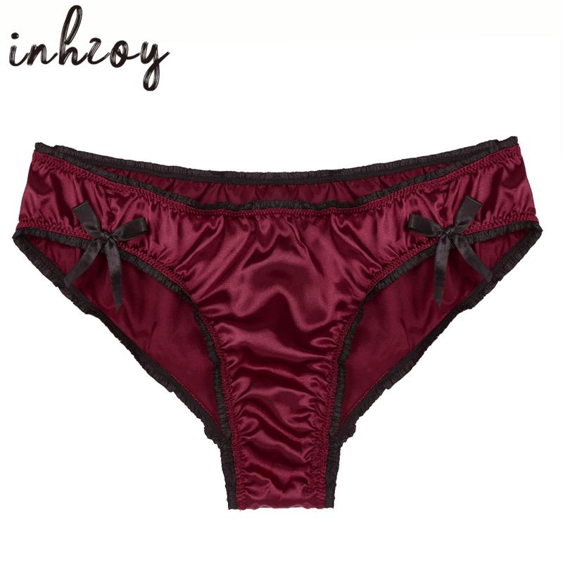 Underpants Sexy Gay Mens Briefs Thong Panties Soft Satin Sissy Lingerie Shiny Bikini G-strings Underwear, Pink
Underpants Sexy Gay Mens Briefs Thong Panties Soft Satin Sissy Lingerie Shiny Bikini G-strings Underwear, Pink
