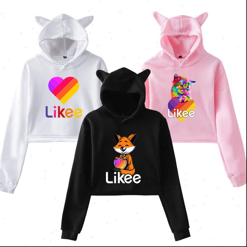 likee pink cat ear women hoodie russia style crop hip hop trendy rainbow sweatshirt streetwear, Black
likee pink cat ear women hoodie russia style crop hip hop trendy rainbow sweatshirt streetwear, Black