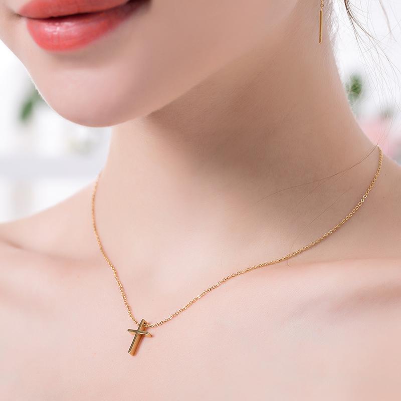 Pendant Necklaces Carlidana European And American Cross Simple Necklace Christian Jesus Men Women Clavicle Chain Accessories 
Pendant Necklaces Carlidana European And American Cross Simple Necklace Christian Jesus Men Women Clavicle Chain Accessories
