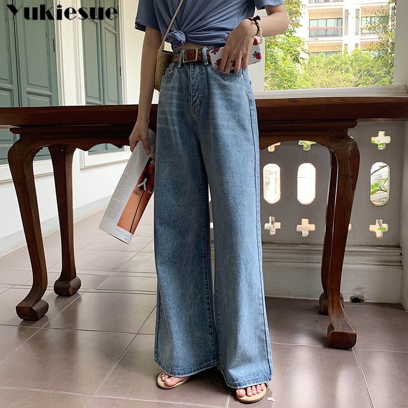 fashionable woman' jeans with high waist jeans woman wide leg denim pants mom women' jeans for women jean femme Plus size 210519, Retro blue
fashionable woman' jeans with high waist jeans woman wide leg denim pants mom women' jeans for women jean femme Plus size 210519, Retro blue