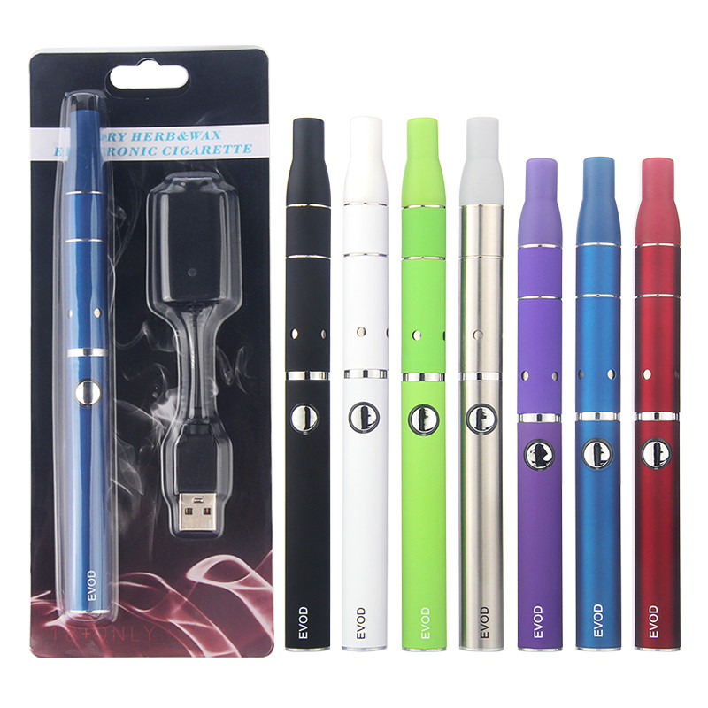 Ecig Vape eVod dry herb vaporizer kit ago herbal atomizer vaporizers electronic cigarette usb charger blister pack ego vapor, Multi
Ecig Vape eVod dry herb vaporizer kit ago herbal atomizer vaporizers electronic cigarette usb charger blister pack ego vapor, Multi