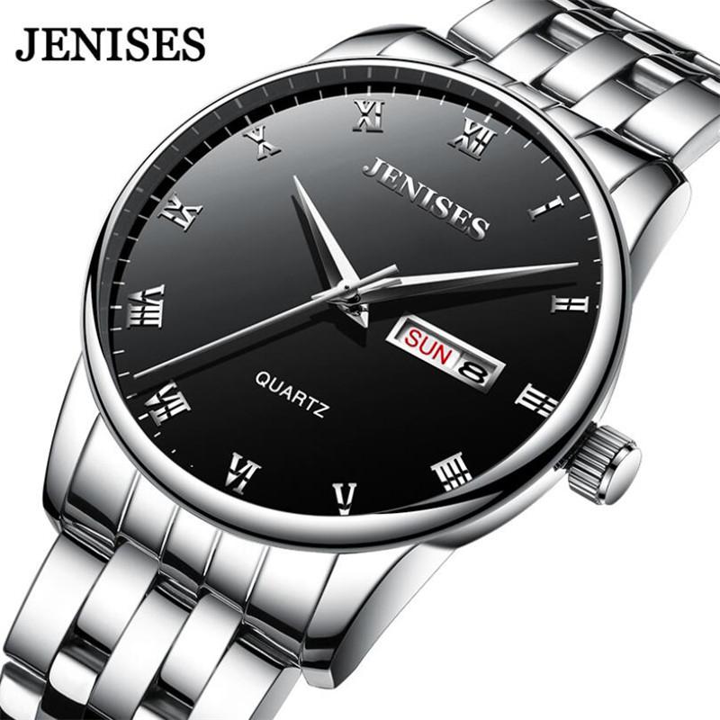 Wristwatches 2021 Quartz Watch Men Famous Male Clock Stainless Steel Sports Watches Business Fashion Casual Dress Wrist, Slivery;brown
Wristwatches 2021 Quartz Watch Men Famous Male Clock Stainless Steel Sports Watches Business Fashion Casual Dress Wrist, Slivery;brown
