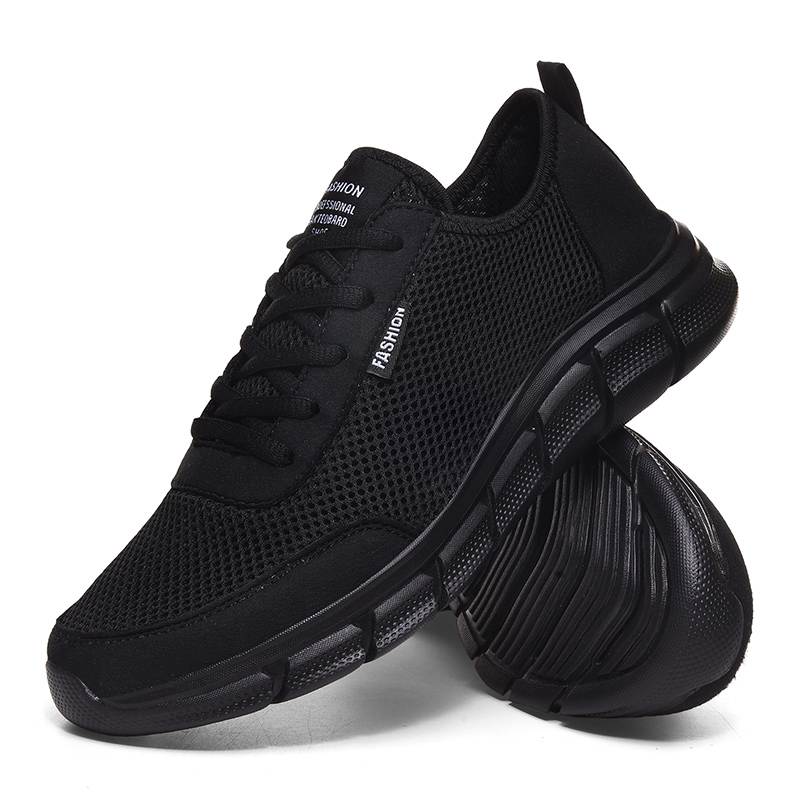 Wholesale Men's shoes breathable mesh black white grey lightweight men sports leisure nets sneakers trainers fashion outdoor jogging walking, A1
Wholesale Men's shoes breathable mesh black white grey lightweight men sports leisure nets sneakers trainers fashion outdoor jogging walking, A1