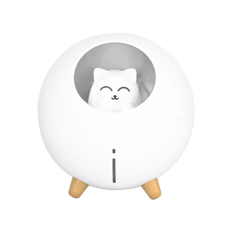 Humidifiers Aromatherapy Spray Air Humidifier With LED Night Light Desktop Pet Planet Cat Ultrasonic Aroma Essential Oil Diffuser Household