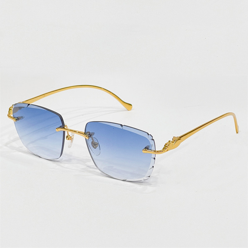 Luxury Brand Designer Popular Men Sunglasses Vintage Retro Diamond Cut Lens Square Rimless Sun Glasses Gold Mirror Frame Fashion Zonnebril Women Frameless Eyewear
Luxury Brand Designer Popular Men Sunglasses Vintage Retro Diamond Cut Lens Square Rimless Sun Glasses Gold Mirror Frame Fashion Zonnebril Women Frameless Eyewear