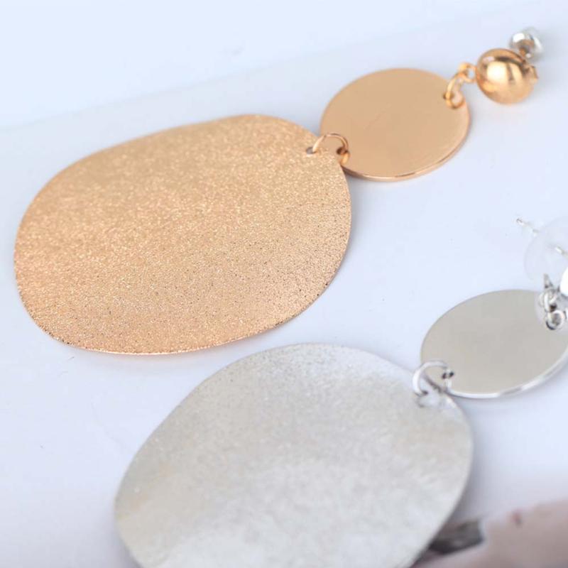 Dangle & Chandelier VG 6YM Fashion Alloy Frosted Sheet Round Drop Earrings Simple Design For Women Girl Party Jewelry Wholesale, Silver
Dangle & Chandelier VG 6YM Fashion Alloy Frosted Sheet Round Drop Earrings Simple Design For Women Girl Party Jewelry Wholesale, Silver